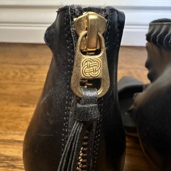 Elliott Lucca- Caterina Peekaboo Studs Heels, Black- Size 8 - Picture 10 of 12